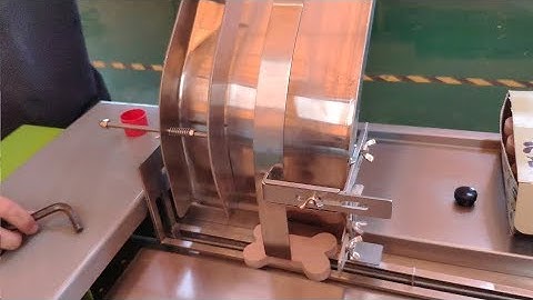 Teaching video for adjusting the automatic feeder/stacker