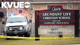 Teacher and a teenage student killed in a shooting at a Christian school in Wisconsin