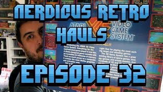 NERDICUS RETRO HAULS EP 32 - RARE Atari XE Mega Haul!