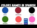 Learn Colors Names in Spanish for beginners | Learn Spanish language for beginners 