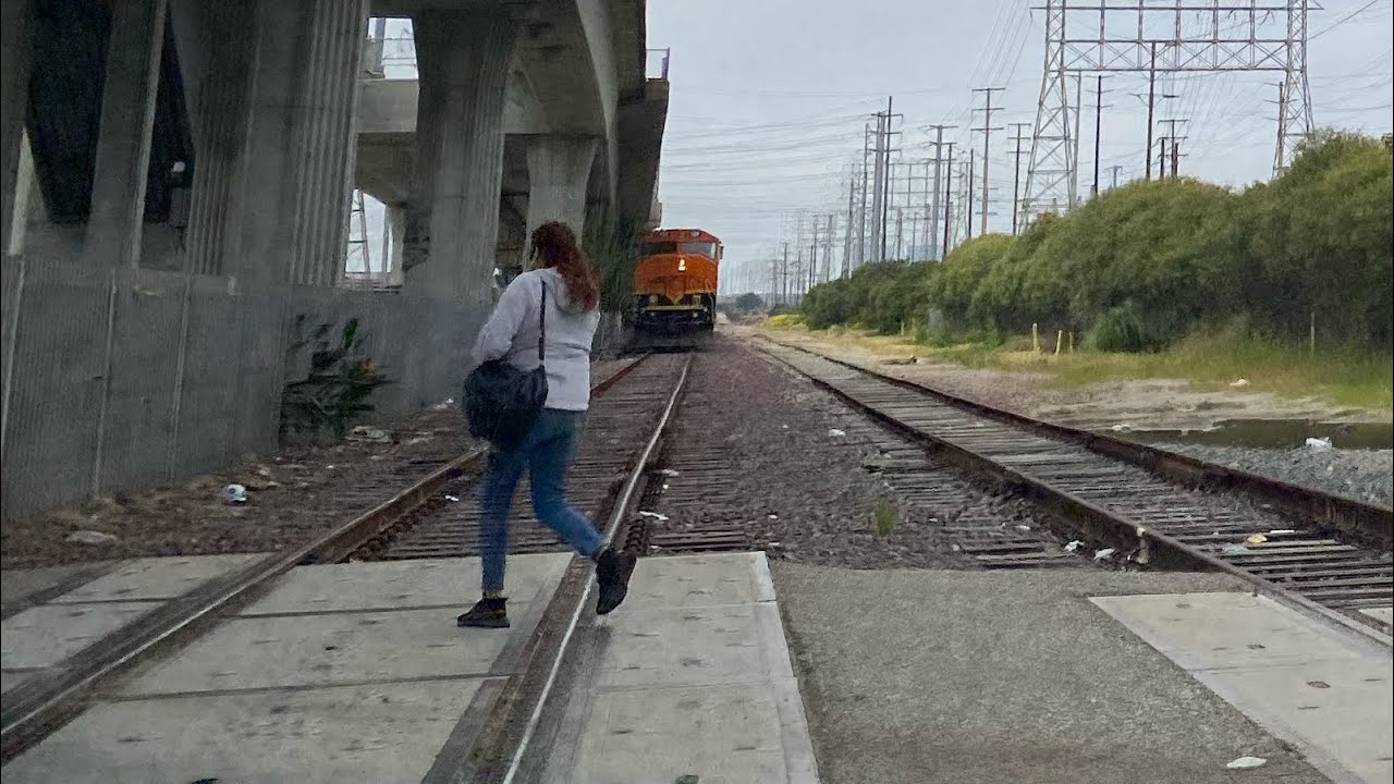 BNSF First Local Train at Redondo Beach Station. YouTube