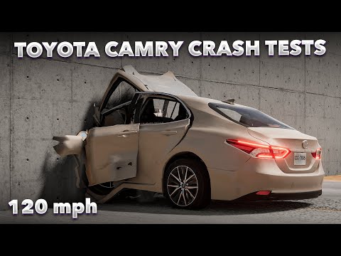 Toyota Camry 3.5 - Realistic Crash Tests