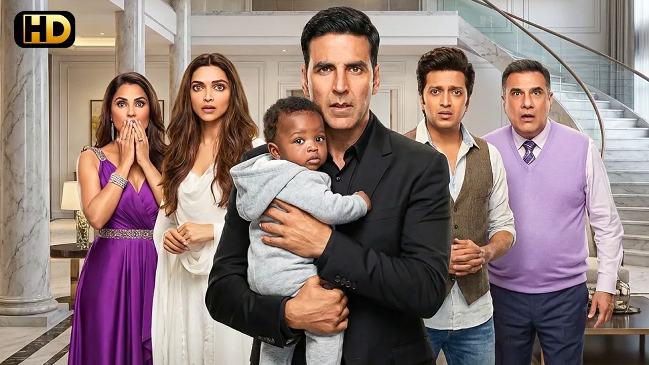 आ तोह डीकरा नहीं डांबर नो टुकड़ो छे |🤣 Housefull Movie Most Comedy Scene | Akshay Kumar