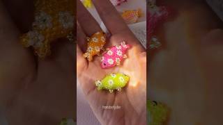 A flowery beaded fish for spring 🌷 🌸 🌼