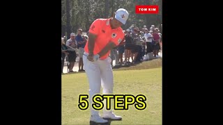 Tom Kim Hottest Player Preshot Routine - 5 Sequence Swing