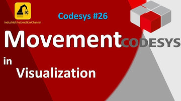 How to Move & Rotate Objects in Codesys Visualization | Tutorial #26