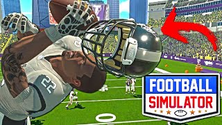 This ALL NEW Football Game Is CRAZY!! Football Simulator Gameplay screenshot 3