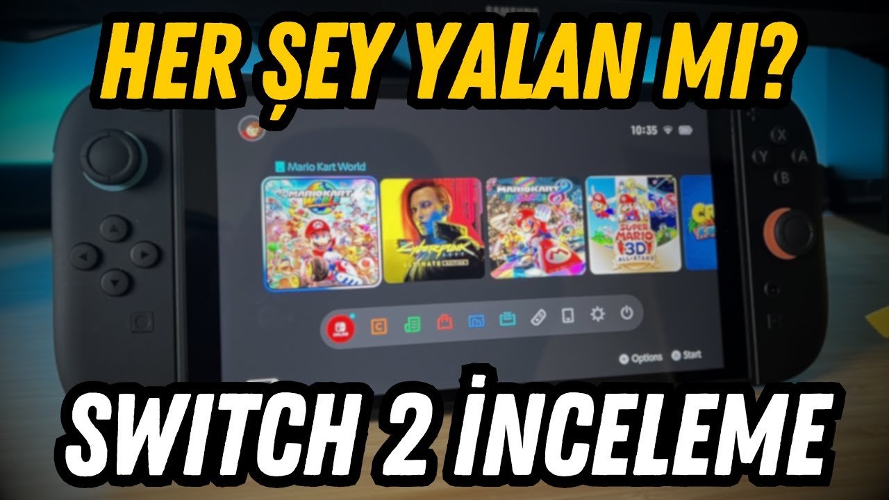 EN İYİSİ Mİ, YALAN MI? SWITCH 2 İNCELEME! Oyunlar, Ekran, Batarya, 100+ Saat Oynanış