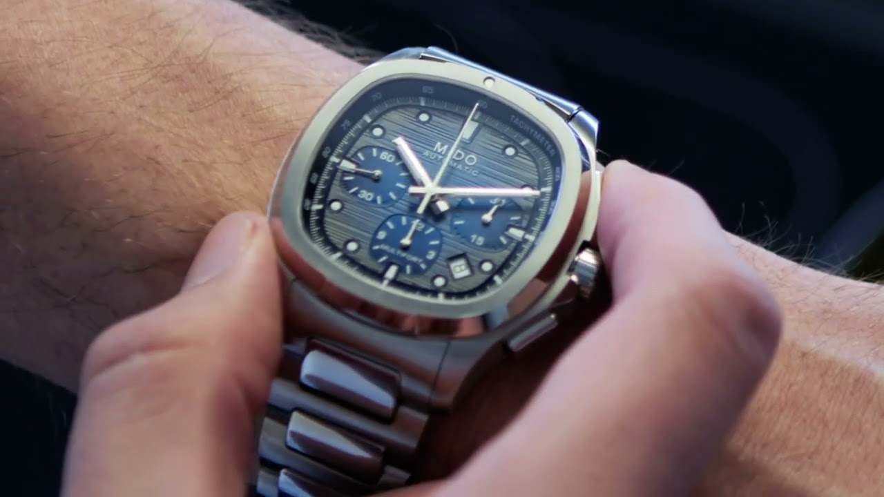 Mido Multifort TV Chronograph 'Blue Dial' Ref. M049.527.11.041.00