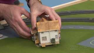 Family Train Layout: episode 4 - install buildings and roads