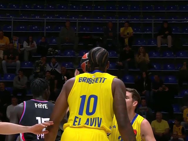 EUROLEAGUE (2. kolo): Maccabi Tel Aviv - Paris 94:101 / 03.10.2025.