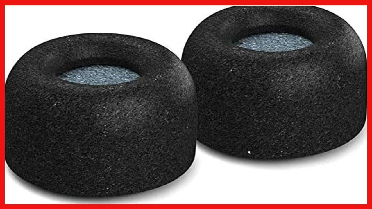 Comply TrueGrip Memory Foam Replacement Earbud Tips for Sennheiser Momentum, Momentum 2