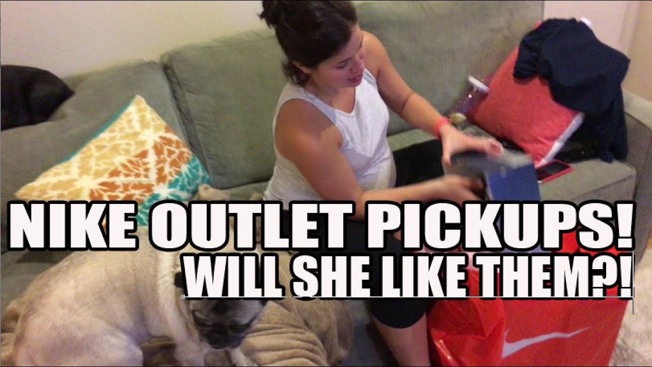 Will She Like Them? Surprise Sneaker Pickup For Wife! (3 Nike Outlet Cops!)