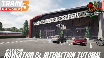 Train Sim World 3|Navigation & Interaction IN 4K 60FPS
