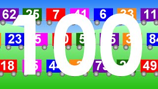 Counting to 100 song | Learn to count to 100 | NurseryTracks
