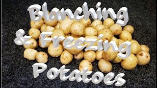 How to Blanch & Freeze Potatoes🥔🥔🥔 For LOCKDOWN
