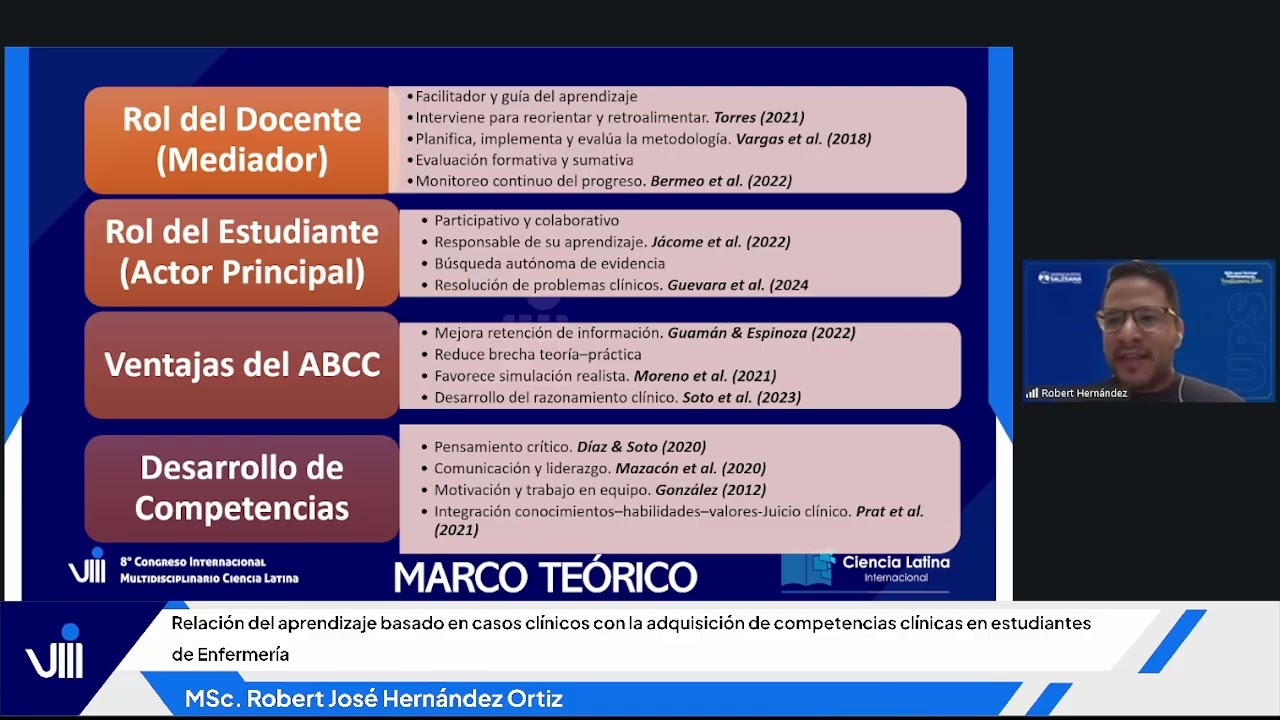Relación del aprendizaje basado en casos clínicos con la adquisición de competencias clínicas