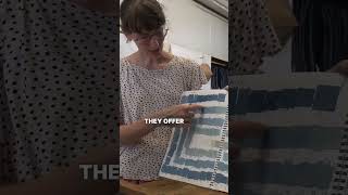 Green plants make blue dye Indigo dying in Japan.