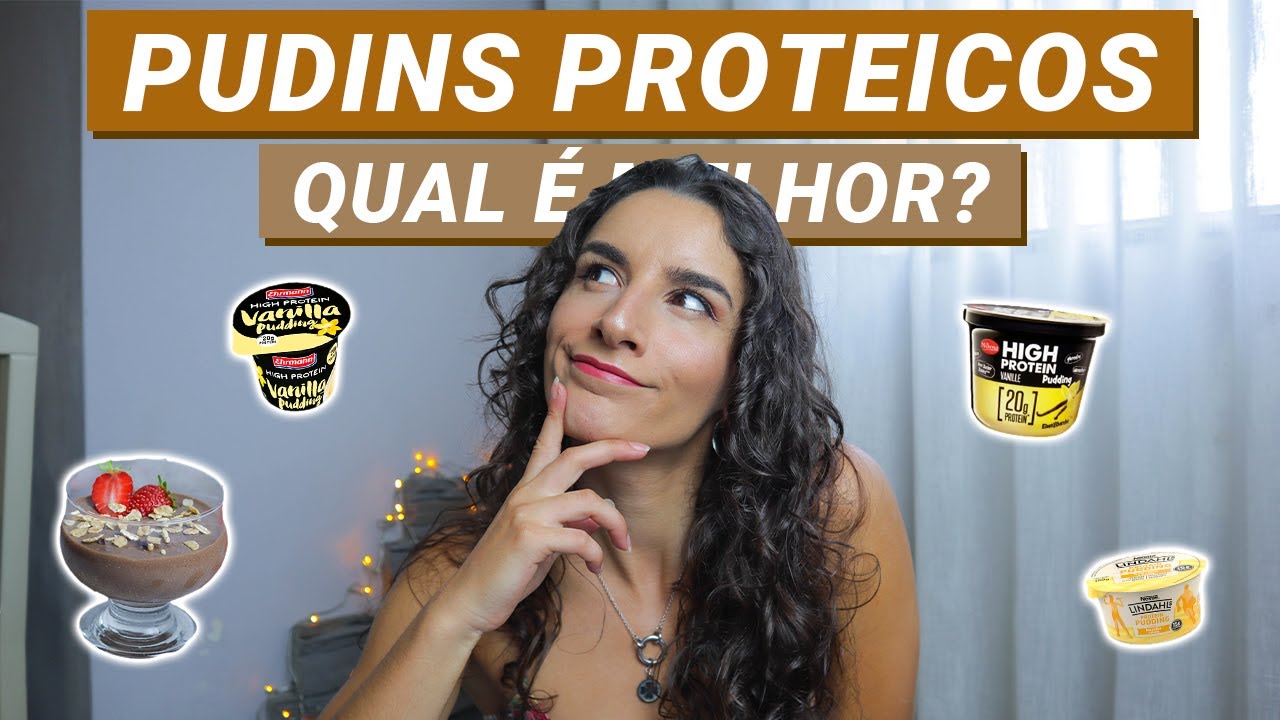 PUDINS PROTEICOS, QUAL É MELHOR? COM RECEITA FÁCIL E BARATA - Ehrmann, Lidl, Aldi e mais