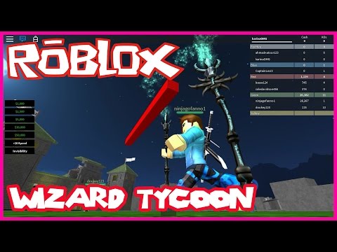Let's Play Roblox Wizard Tycoon
