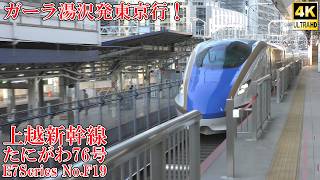 Joetsu Shinkansen E7 series F19 formation, special Tanigawa No. 76, 260101 JR Joetsu Shinkansen T...