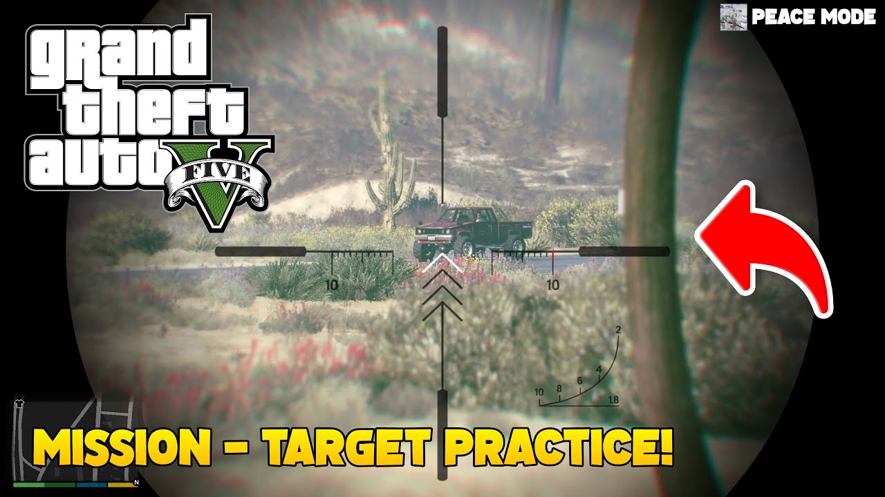 GTA V Legacy - Target Practice Mission (4K 60fps)