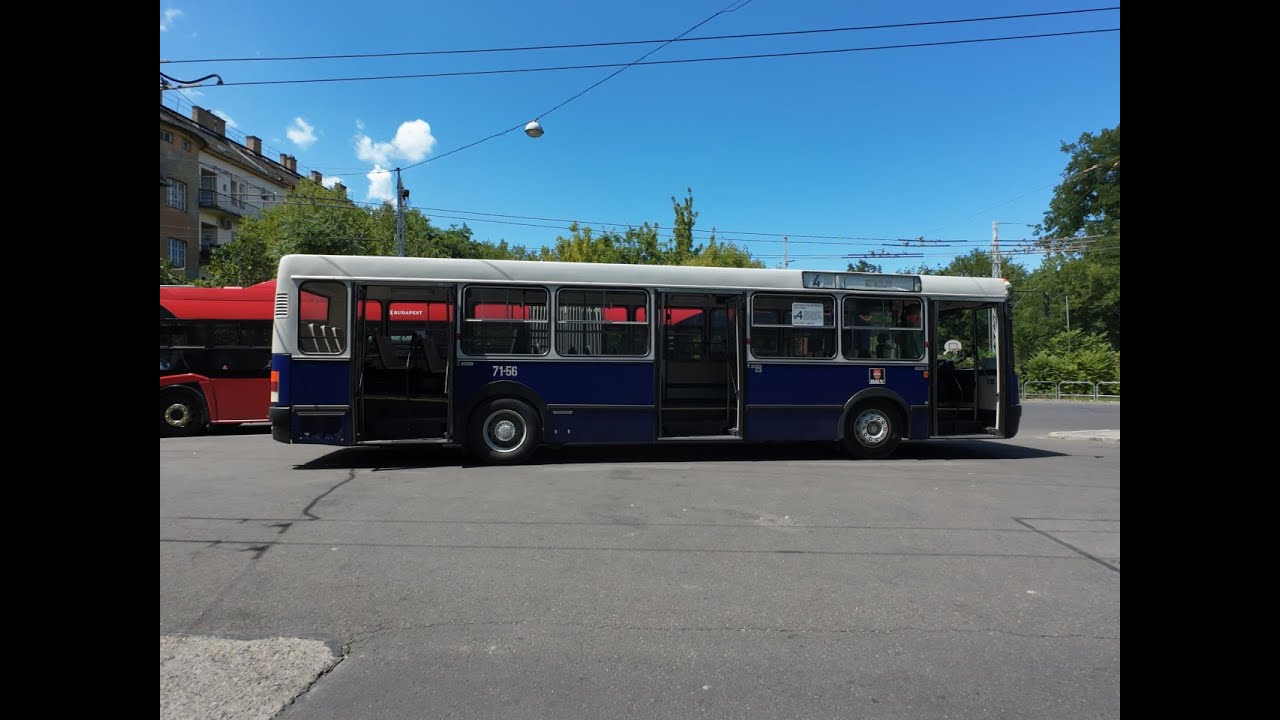 Budapest bus  - Ikarus 415 - MZE-415 @ N4