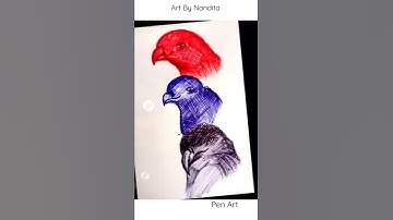 Cross Hatching drawing of Birds#shorts #art #artwork #like 👍❤️