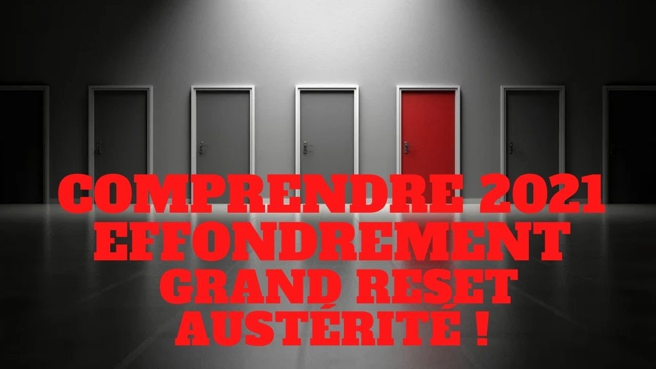 Comprendre 2021, effondrement, grand reset ou austérité