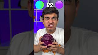 Thumbnail for Left or Right!? 🥴 (Color Food Challenge 3!) #shorts