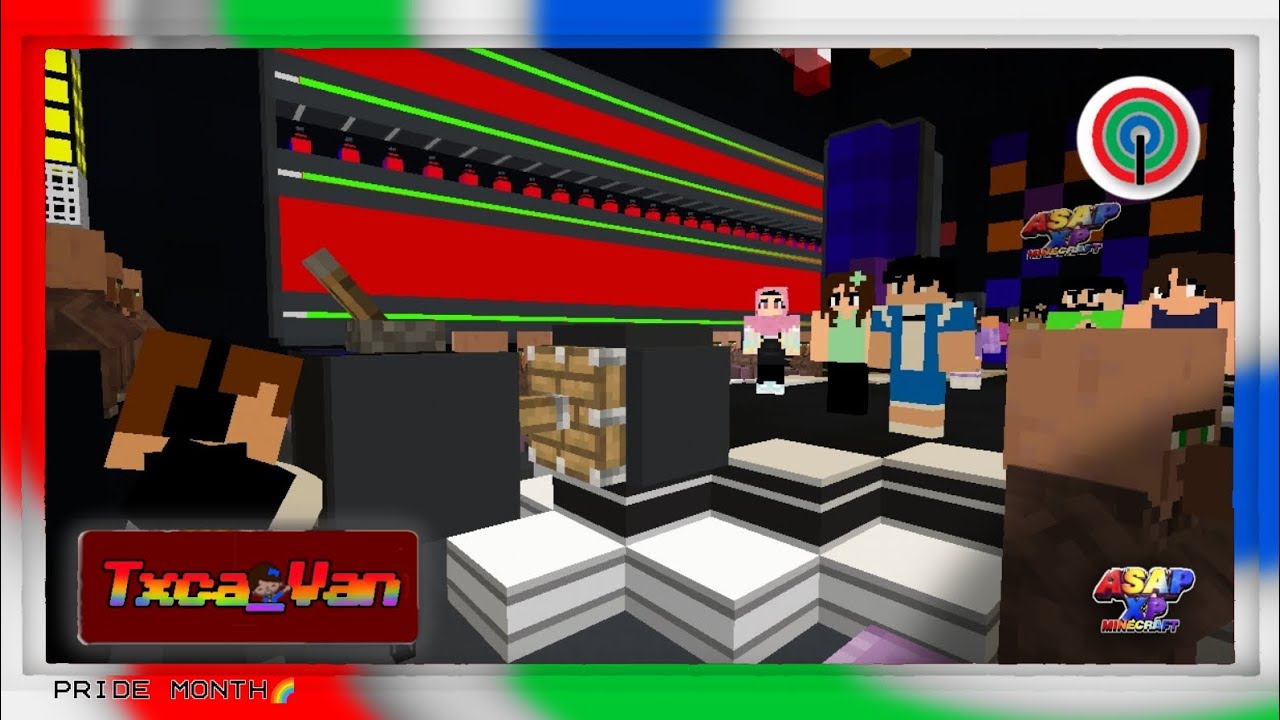 ASAP XP - ABS-CBN Minecraft - Raw Footage - Txca_Van(Pride Month ...