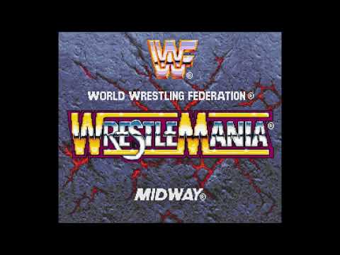 WWF WrestleMania The Arcade Game SNES Choose Your Wrestler 