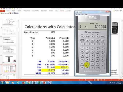Capital Budgeting Techniques