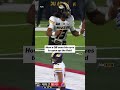 Luring the safety away with his eyes before rifling one down the seam #collegefootball