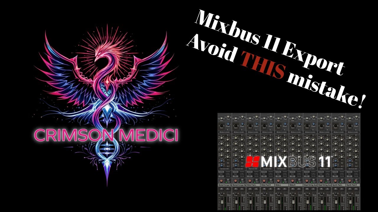 Mixbus 11 Stem Export — Don’t Trim Silence!