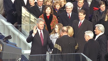 William Jefferson Clinton inauguration 1997