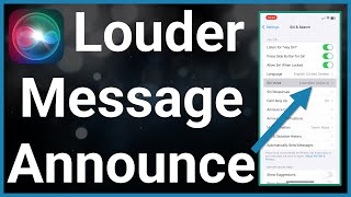 How To Make Siri Announce Messages Louder screenshot 3
