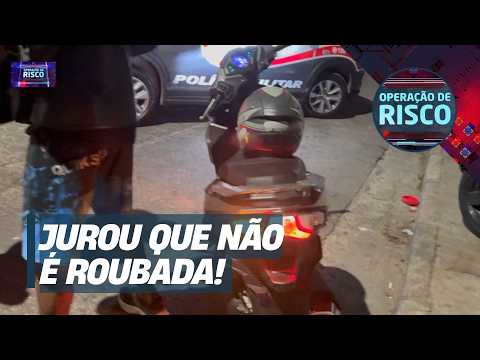 Didn't work! Suspects in motorcycle theft try to lie to police and get busted: "You're already in...