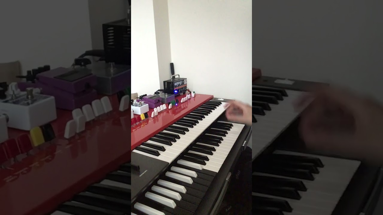 Ska Reggae Dub Organ Bubble Pattern Variation Organ tutorial on a Yamaha YC-25D 