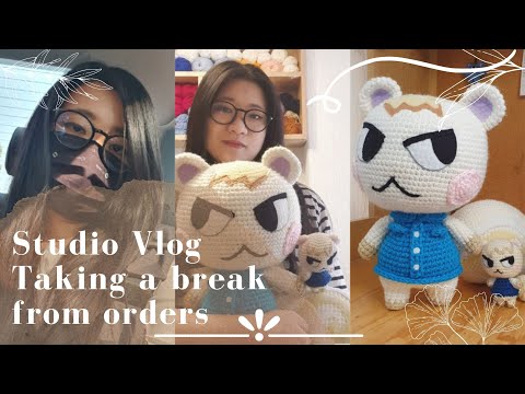 Vlog 09 | working on orders, testing patterns, cooking pozole