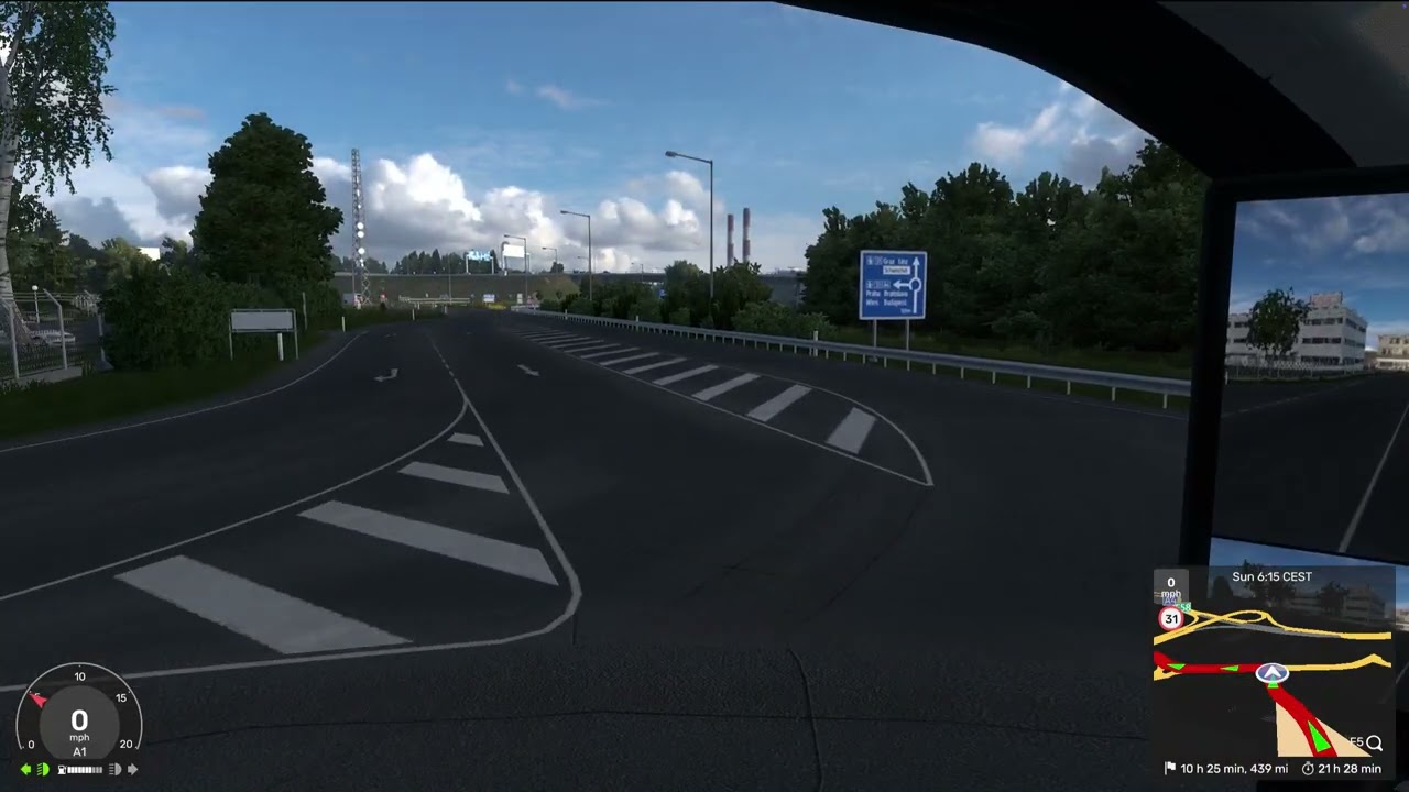 Euro Truck Simulator 2: Vienna to Mannheim - Part 1