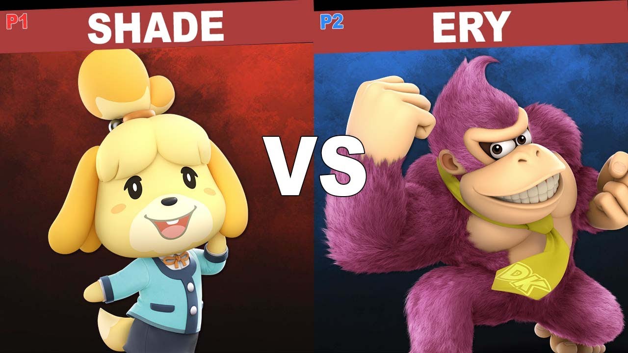 SSBU - ShadeLRK (Isabelle) vs. Ery (Donkey Kong) [Battle Arenas]