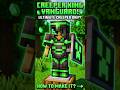 UNLOCKING CREEPER KING ARMOR! 🐍🔥 #shorts | BEST NETHERITE TRIM FOR CREEPER FANS! #09xdgaming