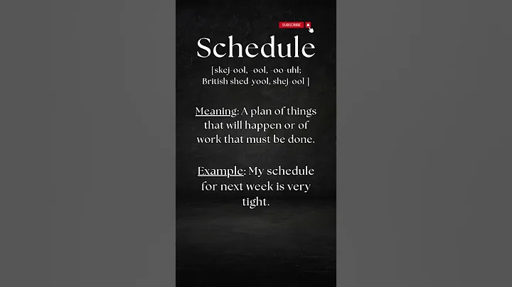 Pronounce SCHEDULE the right way #shorts #shortsvideo #pronunciation #english #schedule  #viral