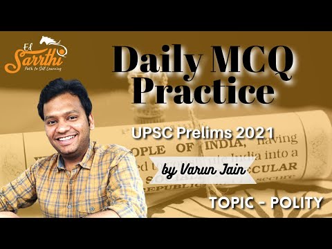 Daily MCQ Practice with Varun Jain || Polity