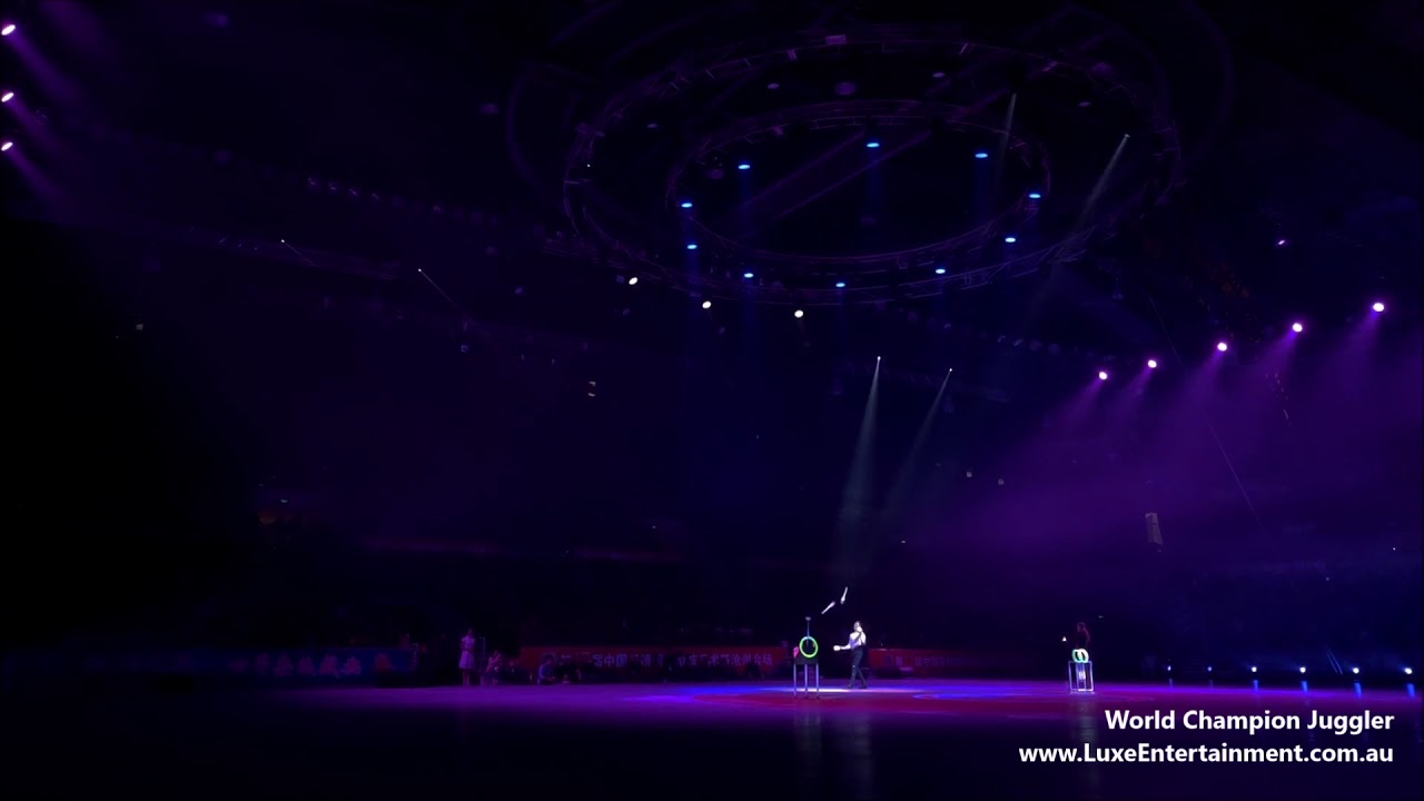 Brisbane World Champion Juggler