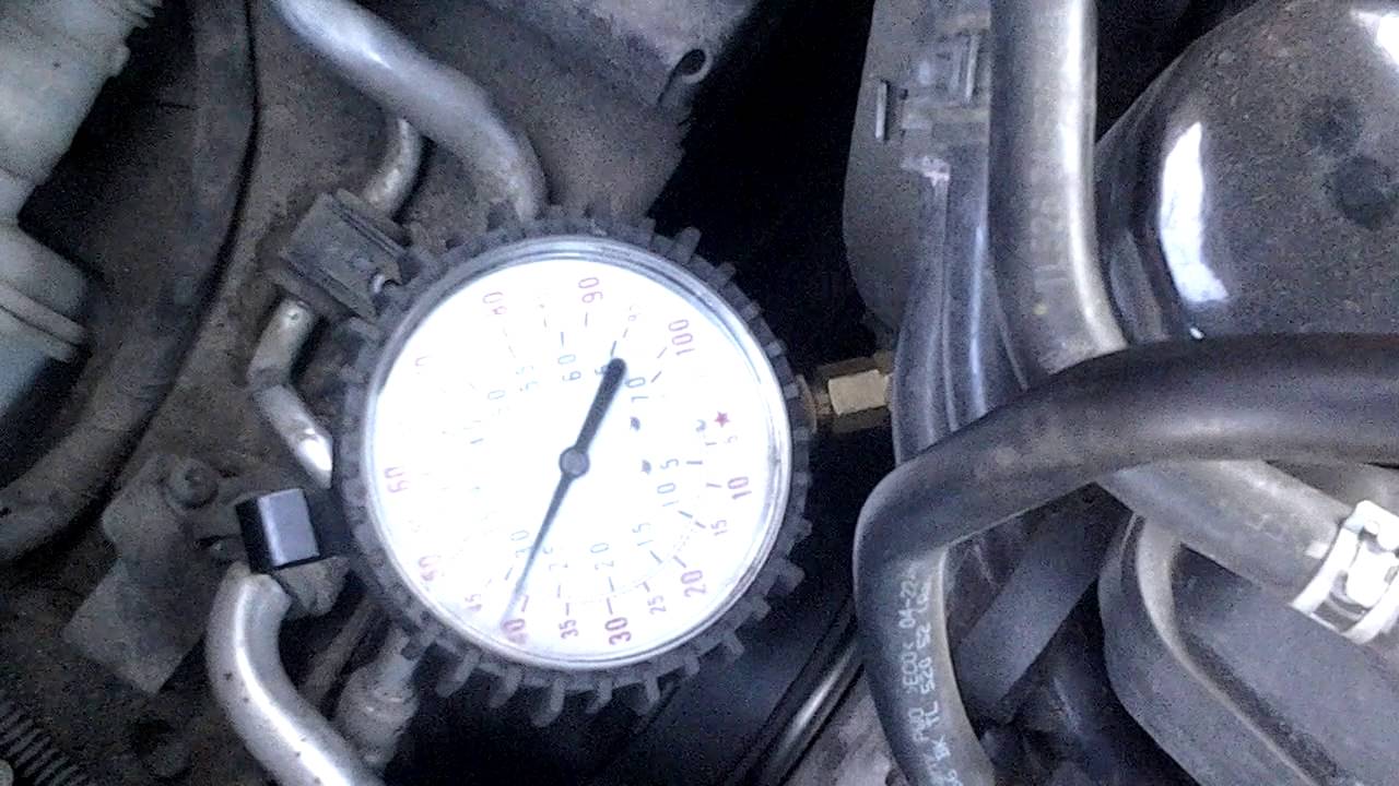 Замер давления масла 1.8 TSI BZB - YouTube