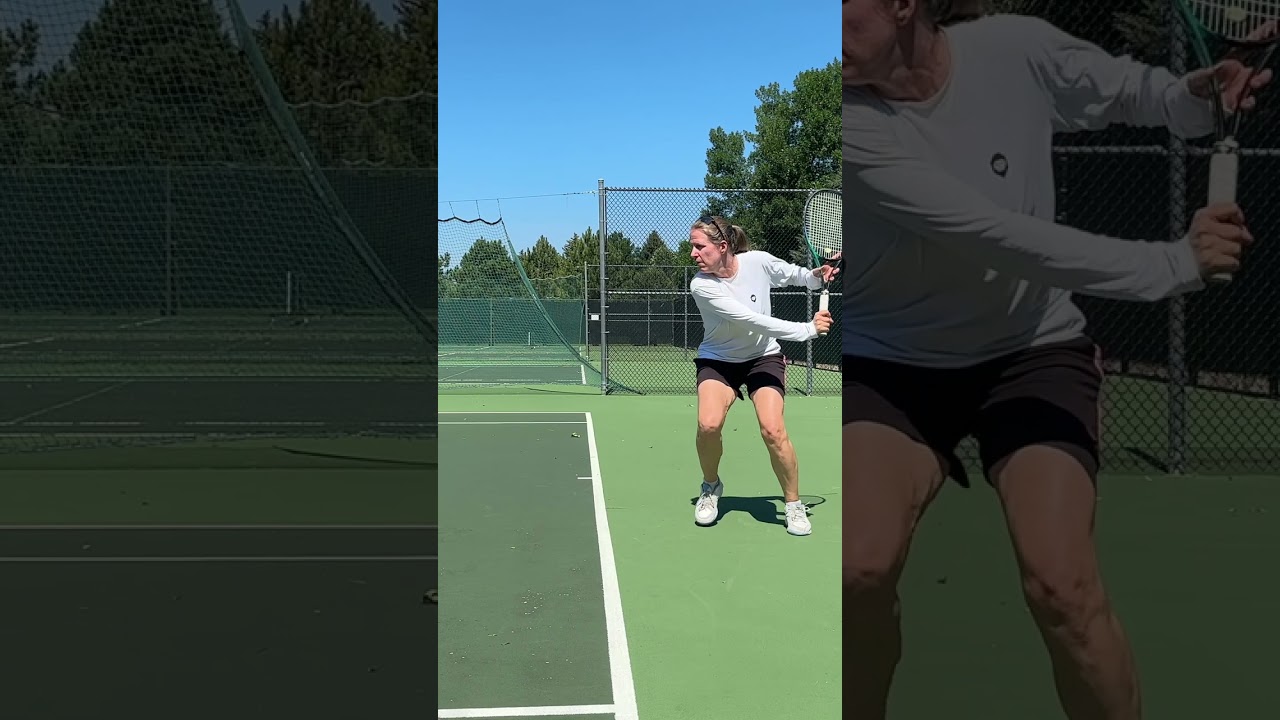 Tennis Backhand Footwork 