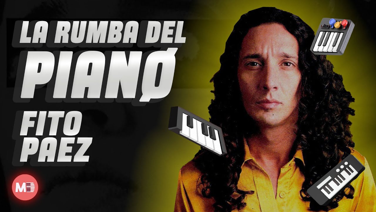 Fito Paez - La rumba del piano (Tutorial y Partitura)
