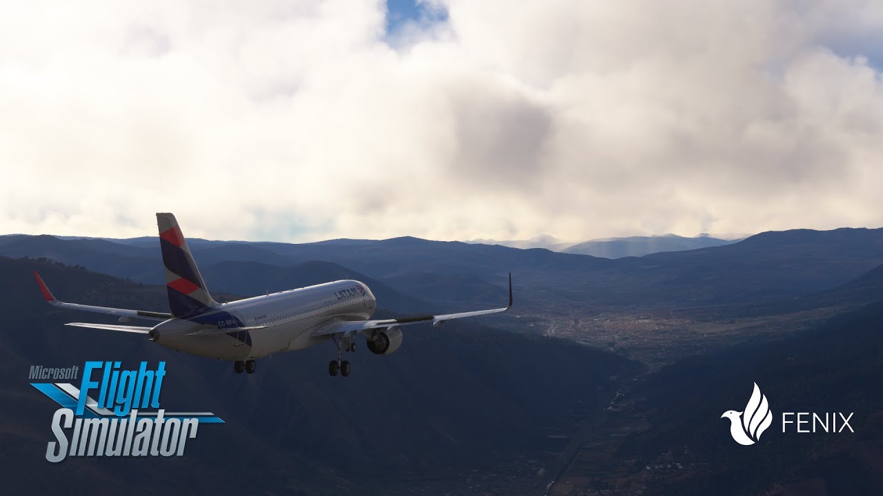 A Flight Simulator 2020 Experience: Full Flight from Lima to Cuzco in the Fenix A320.